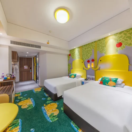 Elephant Room-Two Beds